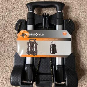 Samsonite Black Compact Folding Luggage Cart